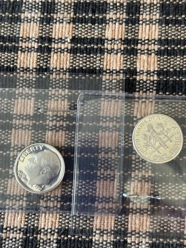 1992 s silver proof dime