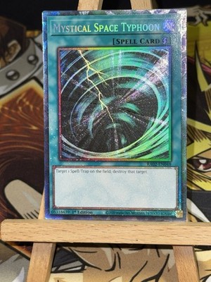 Yu Gi Oh! MYSTICAL SPACE TYPHOON RA02-EN048 COLLECTORS RARE