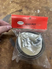 Vintage LEE Precision Mfg. Bullet Making  2" x 3" Melting Pot - Reloading - G51
