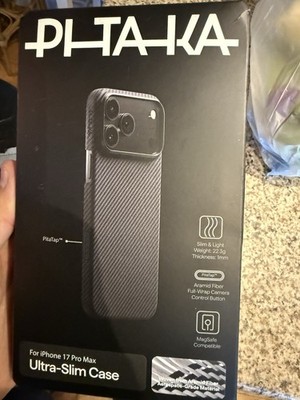 17 Pro Max Pitaka Case Carbon Fiber New