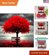 Diamond Art Kits for Adults,5D Tree of Life Diamond Painting DIY Landscape Di...