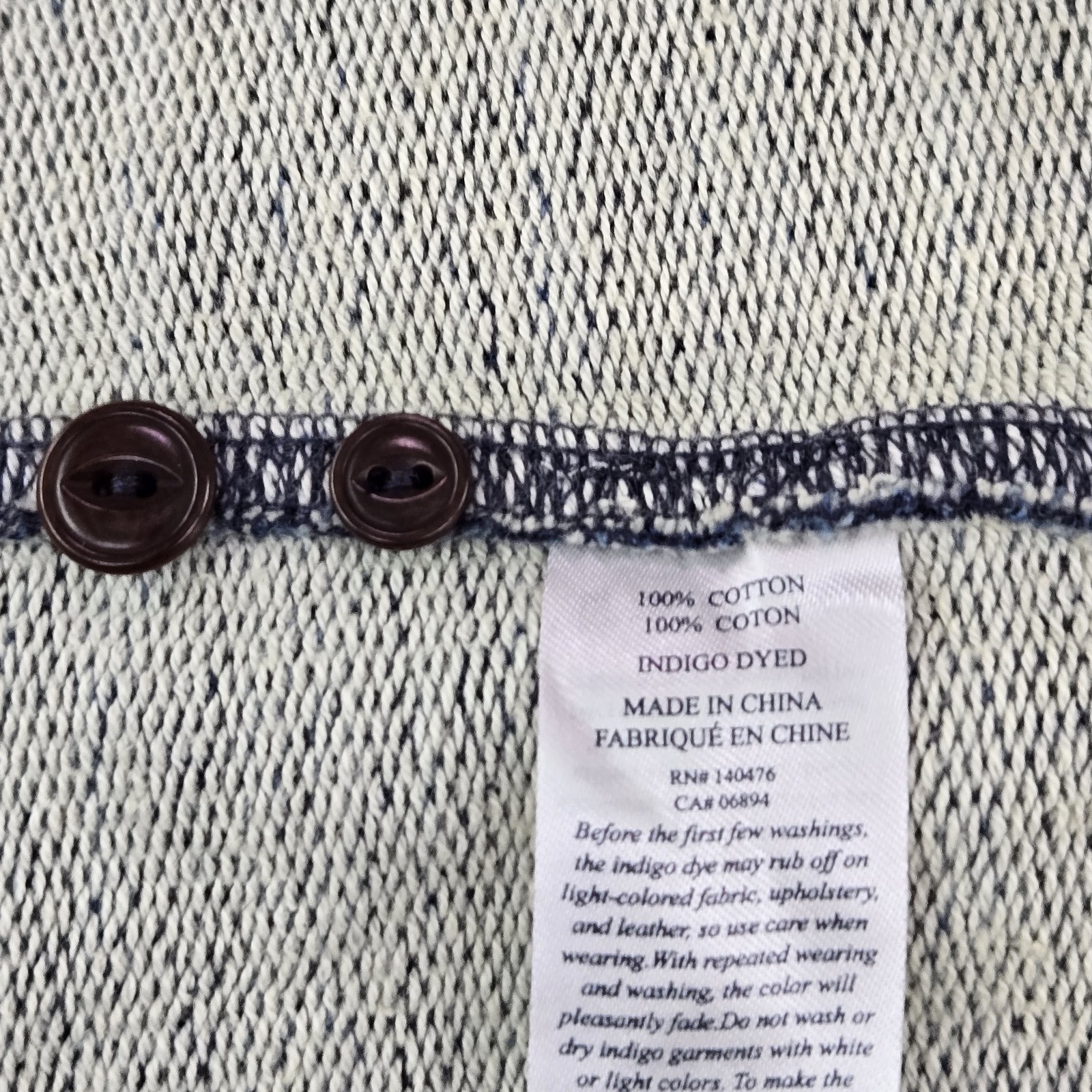 Faherty Men Button Up Shirt S Java Indigo Striped… - image 4