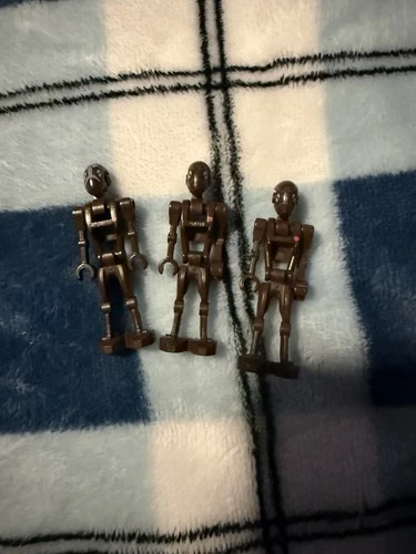LEGO Star Wars Minfigure Lot of 3 - Commando Droid Captain + Commando Droid x2