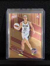 Caitlin Clark /199 2024 Panini National Orange Foil Silver Pack Rookie SP Fever