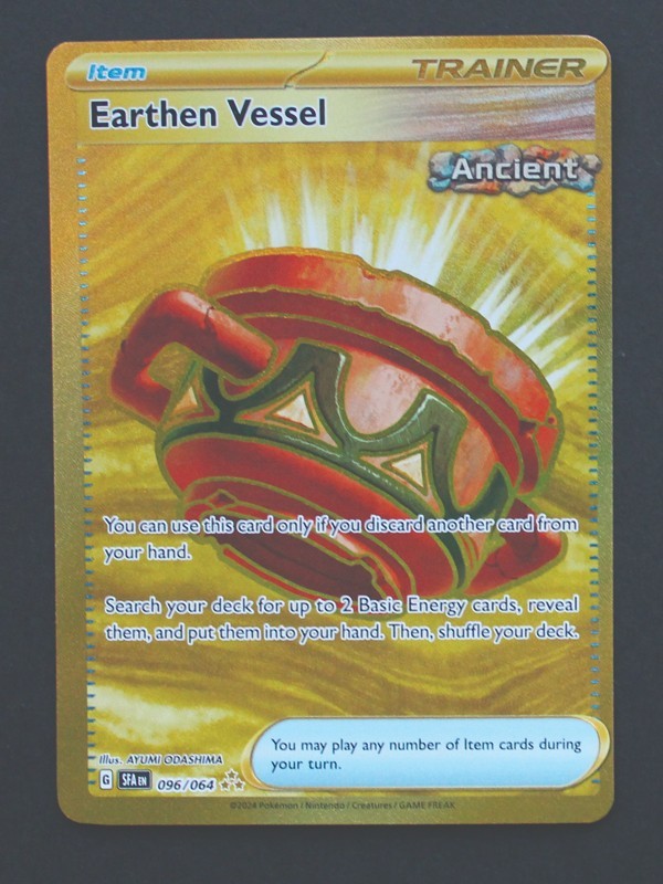 Earthen Vessel 096/064 -Shrouded Fable Pokemon TCG - NM