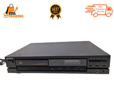 Sony CDP-390 Compact Disc Player Schwarz Voll funktionsfähig