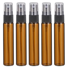 10 Pcs Compact Glass Spray Bottles 10 ml Empty Refillable Bottles for Travel