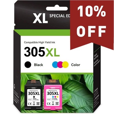 DRUCKERPATRONEN SET Für HP 305 XL DeskJet 2700 2710 2720e 2724 2820e 4110 4120