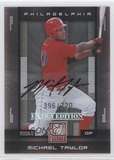 2008 Donruss Elite Extra Edition Rookie 396/720 Michael Taylor #148 Auto 0b0