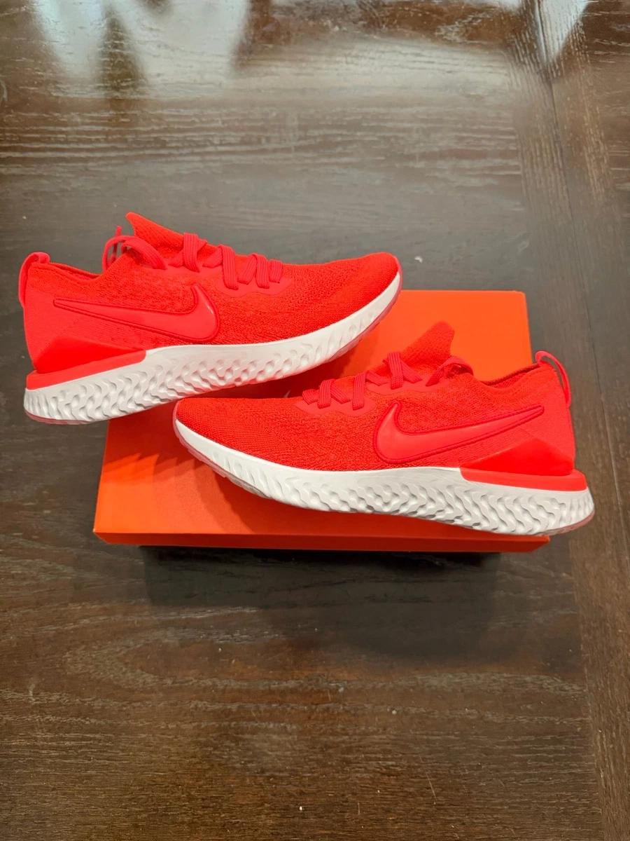 Nike Epic React Flyknit - Bright Red Knit Running Shoes - Men’s size 10 c337a163e6a8.jpg?width=3840&  main image 3