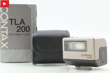   Near MINT  in BOX CASE  Contax TLA 200 TLA200 Silver Flash G1 G2 from JAPAN
