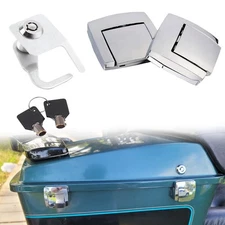 Saddle Bag Trunk Tour-Pak lock &Latch Set For Harley Tour Pack Touring 1988-2013