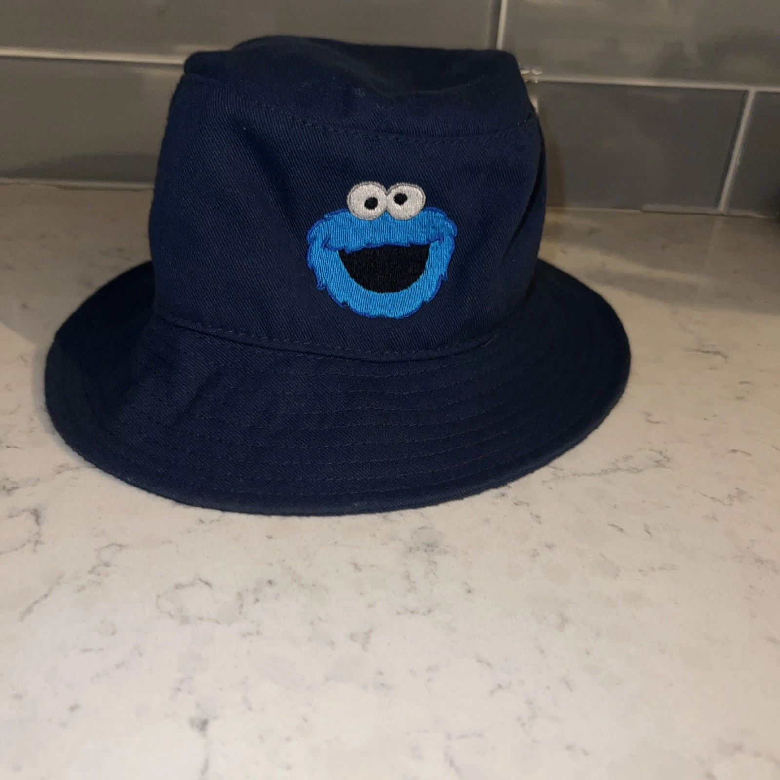 Sesame Street x Coppertone Cookie Monster Toddler 12-18mo Bucket Hat Limited Ed.