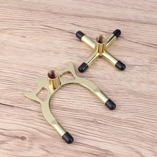 2PCS Snooker Billiards Cue Racks Bridge Head Cross Holders Pool Cue Stick Holder