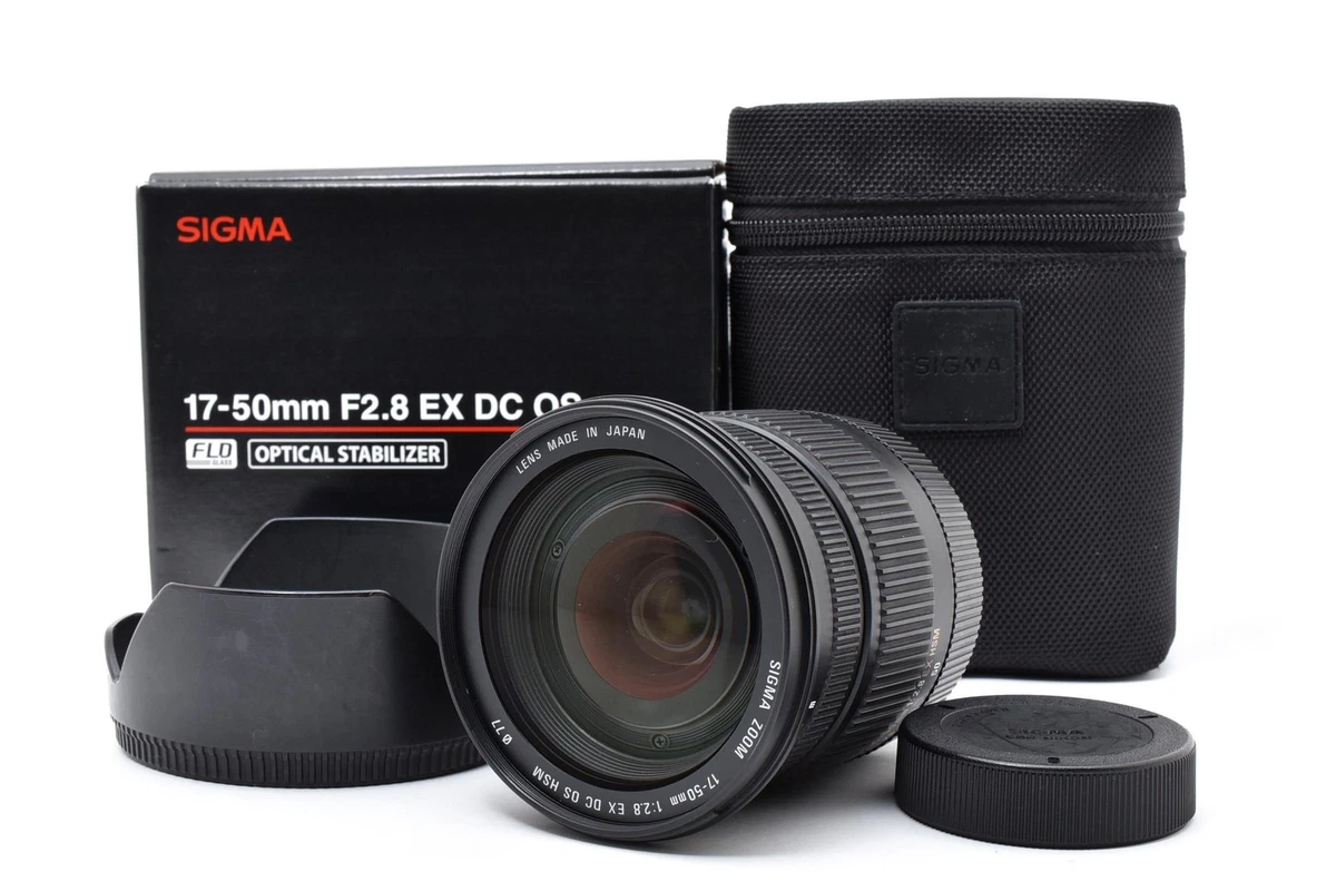 週末特価 nikon d5500 sigma 17mm~50mm f2.8セット Amazon.com : Sigma 17-50mm f/2.8 EX DC OS HSM FLD Large Aperture