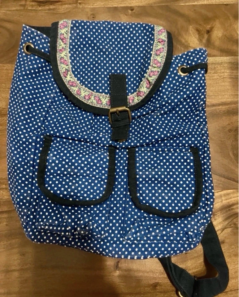 Vintage Stil Rucksack Stoff