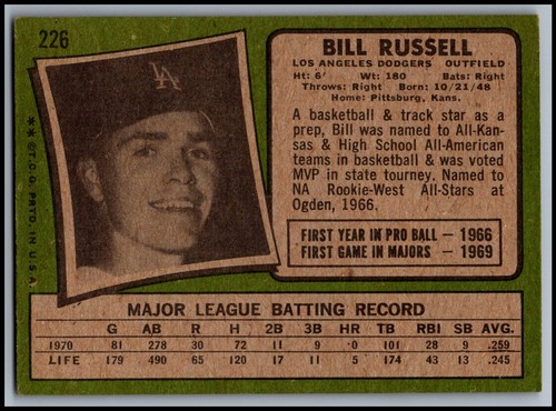 1971 Topps Baseball Cards 1-263 - You Pick - aaalvins - Picture 155 of 193