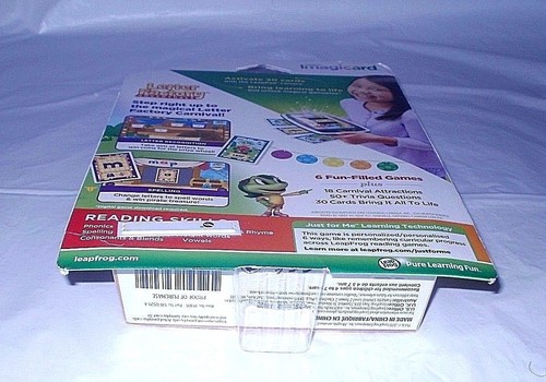 LEAP FROG IMAGICARD DIGITAL GAME & INTERACTIVE CARDS AGE 4 - 7 READING FREE SHIP - Picture 11 of 12