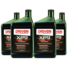 Driven Motor Oil - XP9 Racing Oil - High Zinc - 10W40 - Full Synthetic - 4 qt