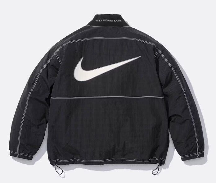 Supreme x Nike Ripstop Pullover Black White Multicolor S-XXL Supreme x Nike Ripstop Pullover Black White Multicolor S-XXL