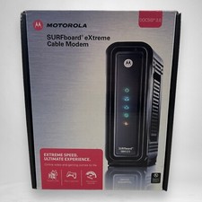 Motorola Surfboard Extreme Cable Modem Model SB6121 Extreme Speed HD Stream