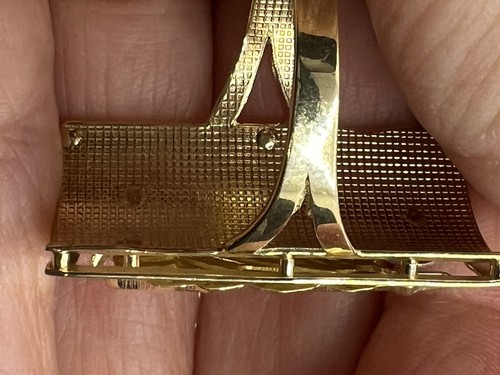 GOLd St saint jude san juda judas ring 14k solid men women 8.5 ASK 6 7 8 9 10 11 - Picture 10 of 13
