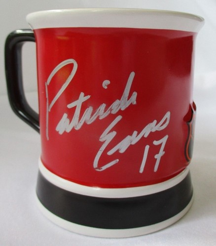 NHL DETROIT RED WINGS SIGNED PATRICK EAVES #17 LARGE 16-OZ EMBOSSED MUG - Picture 3 of 6
