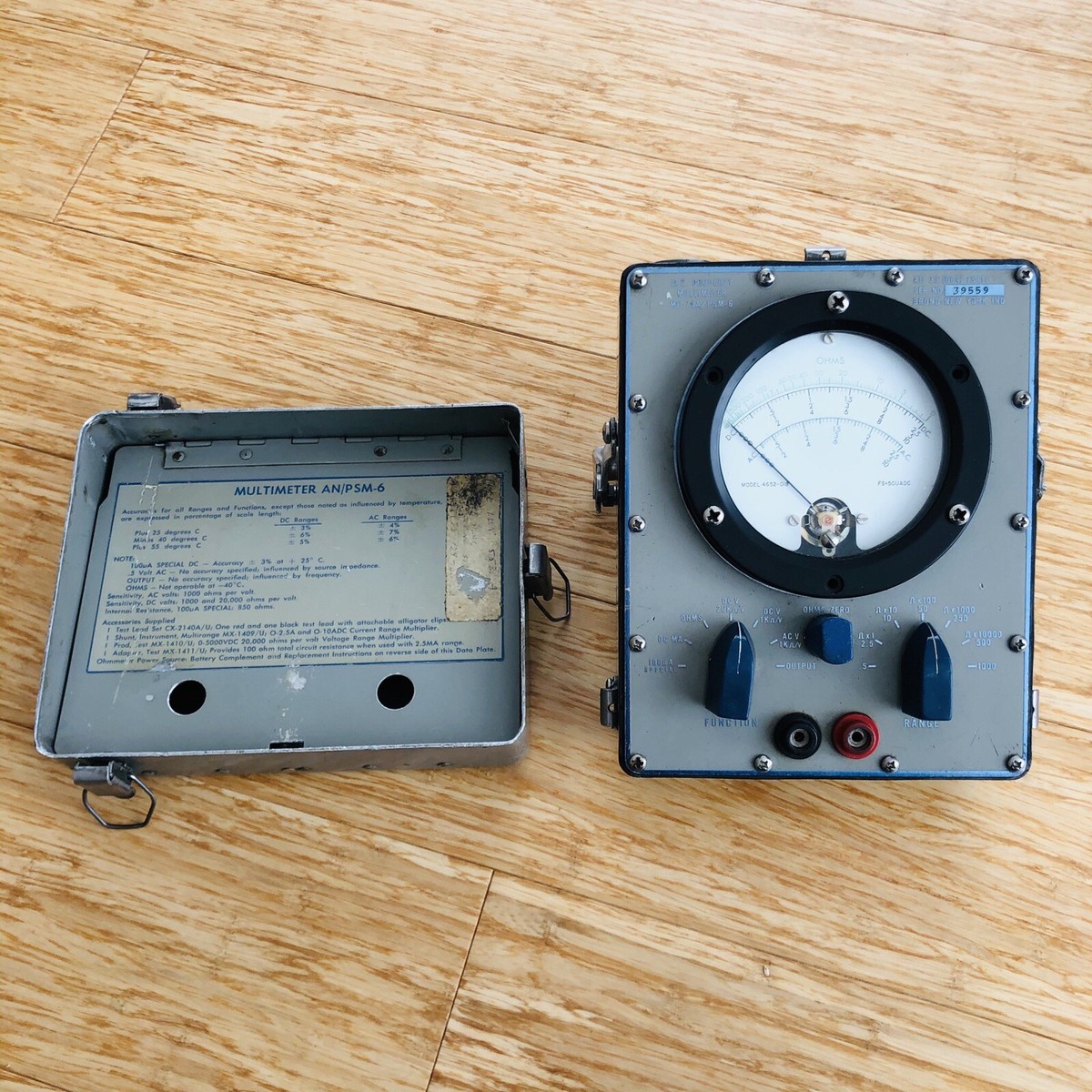 ME-70A/PSM-6 Multimeter USAF Bruno- New York Industries | eBay