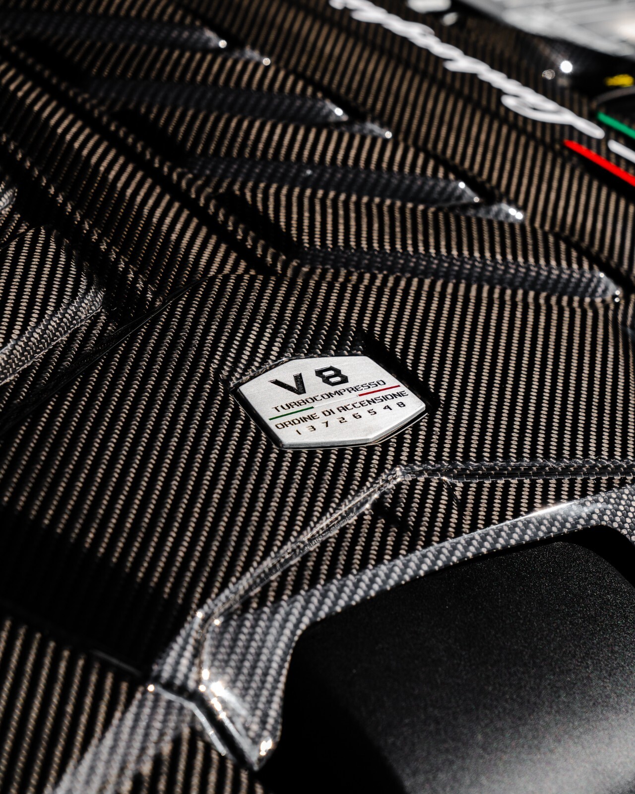 Lamborghini Urus Carbon Fiber Engine Bay Cover 4ML133849 Brand New OEM