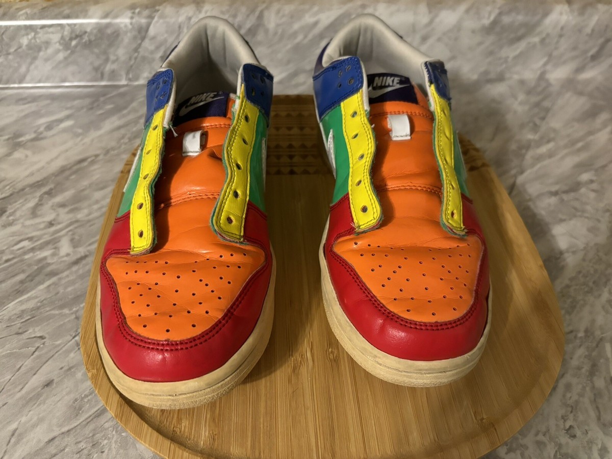 Vintage 2008 Nike™ Dunk Low RAINBOW GS Shoes 306339-811