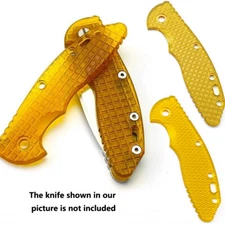 1Pc PEI Knife Handle Scale Grips Patch for Rick Hinderer XM18 3.5” Folding Knive