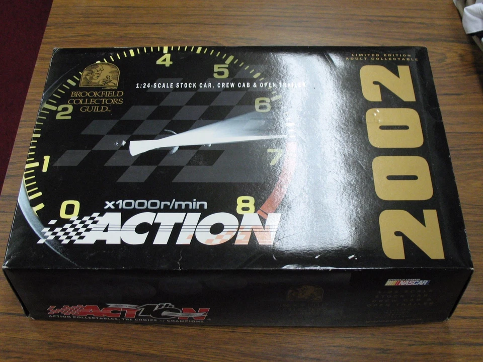Dale Earnhardt Jr Brookfield Collectors Guild 1:24 2002 Oreo cabina de auto y remolque Foto 3 de 4