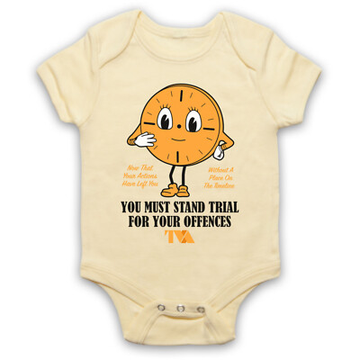 LOKI MISS MINUTES TVA TIME VARIANCE MUST STAND TRIAL BABY GROW BABYANZUG GESCHENK