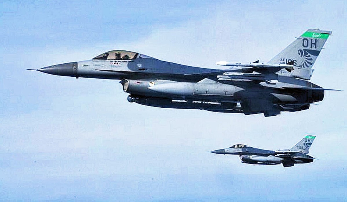 USAF 180th FIGHTER WING -F-16– ARCTIC EDGE 2022 -Toledo ANGB