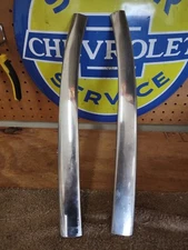 1959 IMPALA REAR WINDOW MOLDING 4 DOOR HT TRIM CORNERS NO DENTS OR DINGS 1960