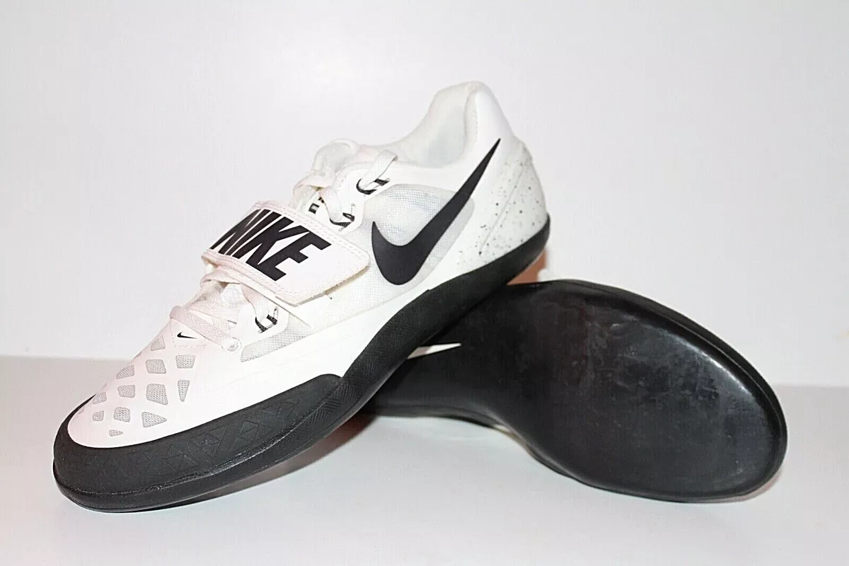 NEW NIKE Zoom Rotational 6 Track Field Throwing Shoes Mens 6 9 White 685131 001