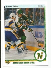 BOBBY SMITH 1990-91 UPPER DECK CARD NEAR MINT CONDITION