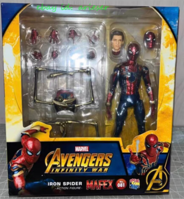 アメコミ MAFEX IRON SPIDER (ENDGAME Ver.) MAFEX 121 Iron Spider Endgame Ver. Figure Avengers: Endgame