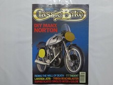 July 1991 Classic Bike Magazine Norton BSA Triumph CB
