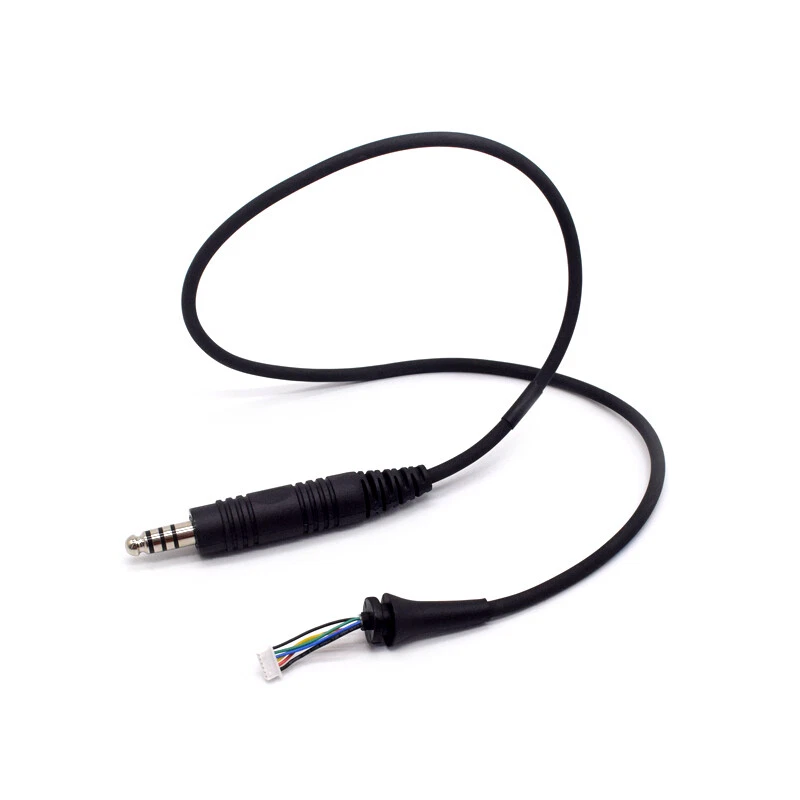 Bose X Aviation Headset Jack 7mm to 6pin male Stereo Audio Speaker