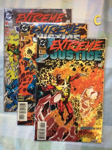 Extreme Justice #0 DC Comics Plus #1 #5 , Mint - Imagen 1 de 3