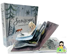 Snowscape: A Winter Pop Up Book; 4 Seasons by Yoojin Kim