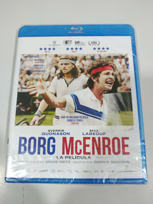 Borg McEnroe La Pelicula Janus Metz - Blu-Ray Español Ingles Nuevo - 3T