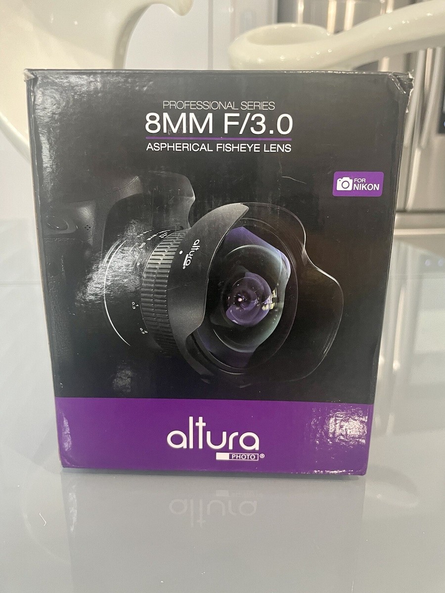 Altura Professional Nikon 8mm Fisheye Lens ‼️Fast Shipping ‼️