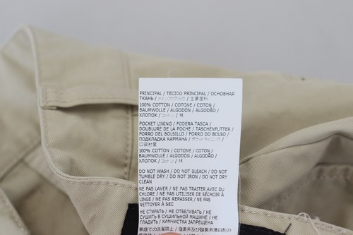 DSQUARED2 Hose Beige Baumwolle Straight Fit Herren Freizeithose IT48/W34/M 670usd - Bild 7 von 9