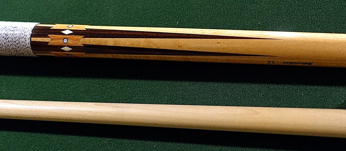 New Vintage signed Helmstetter Pool Cue Billiards TJ Never New Vintage signed Helmstetter Pool Cue Billiards TJ Never