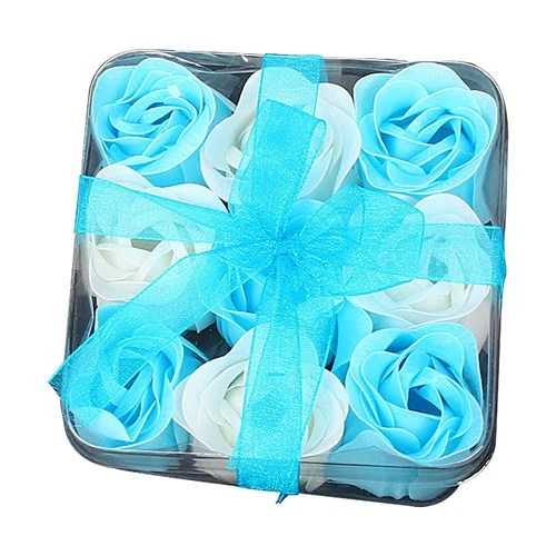 Rose Soap Flowers Gift Box Valentine's Day Gift Bouquet Wedding Home DecoratiLR - Picture 14 of 15