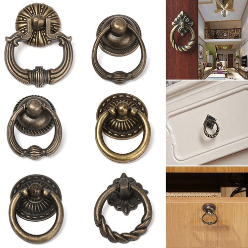 Style Pull Wardrobe Pulls Bronze Handles Furniture Knobs Single