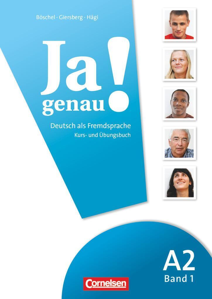 Thumbnail - Ja Genau Europäischer Referenzrahmen: A2 - Band 1 - Kurs- Und