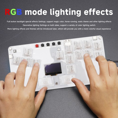 MustFun Hitbox Mini Stickless Controller PC PS Switch And Other Game Devices U6 - Picture 20 of 20